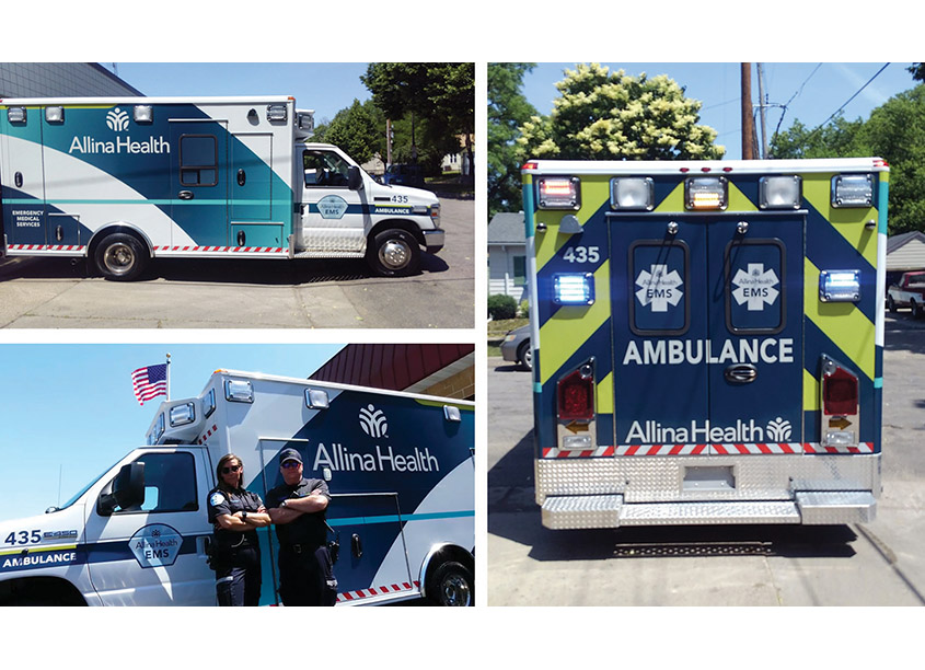 Allina Health Ambulance Redesign by Allina Health Brand Expression