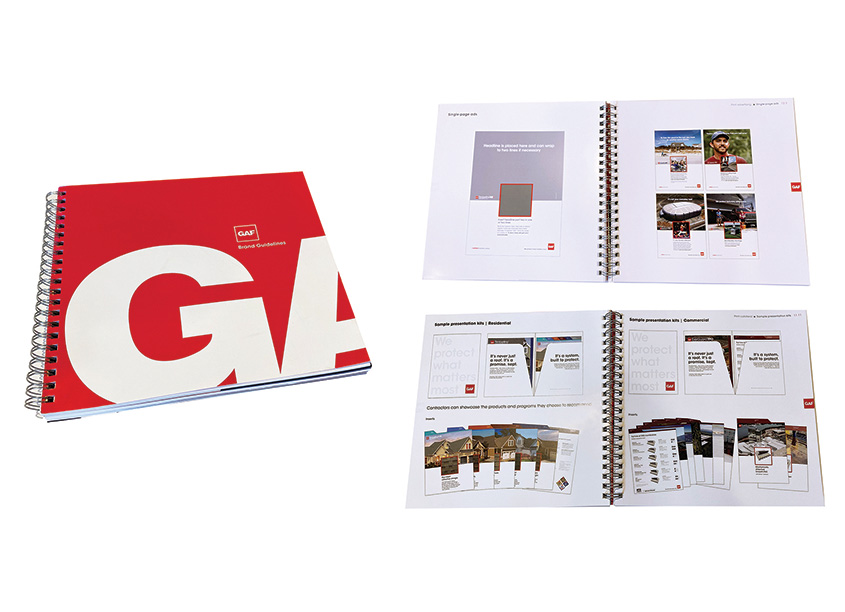 GAF/Creative Design Services GAF Brand Book