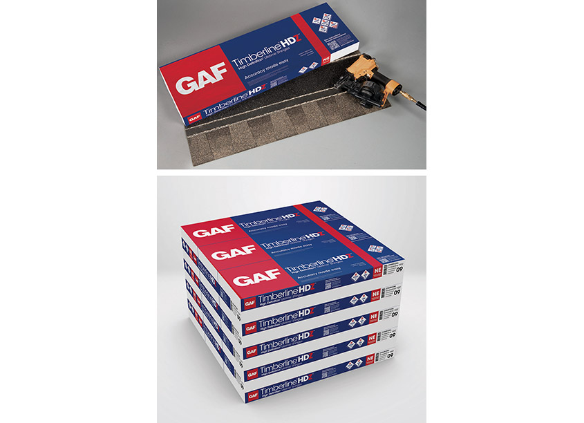 GAF/Creative Design Services Timberline HDZ Packaging