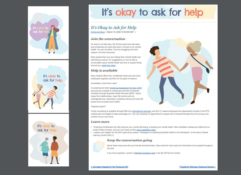It’s Okay to Ask for Help by Navy Federal Credit Union