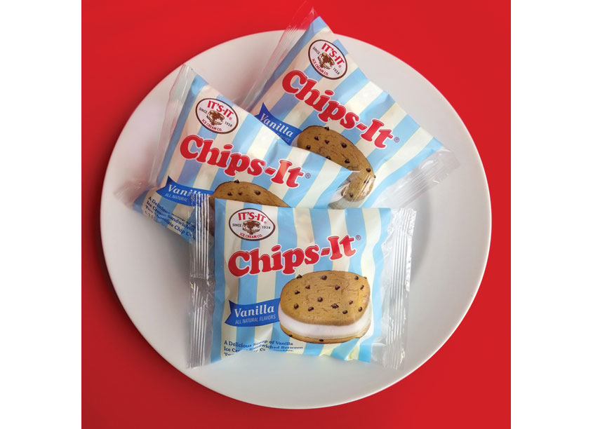 Gauger + Associates Chips-It Ice Cream Sandwich Package Design