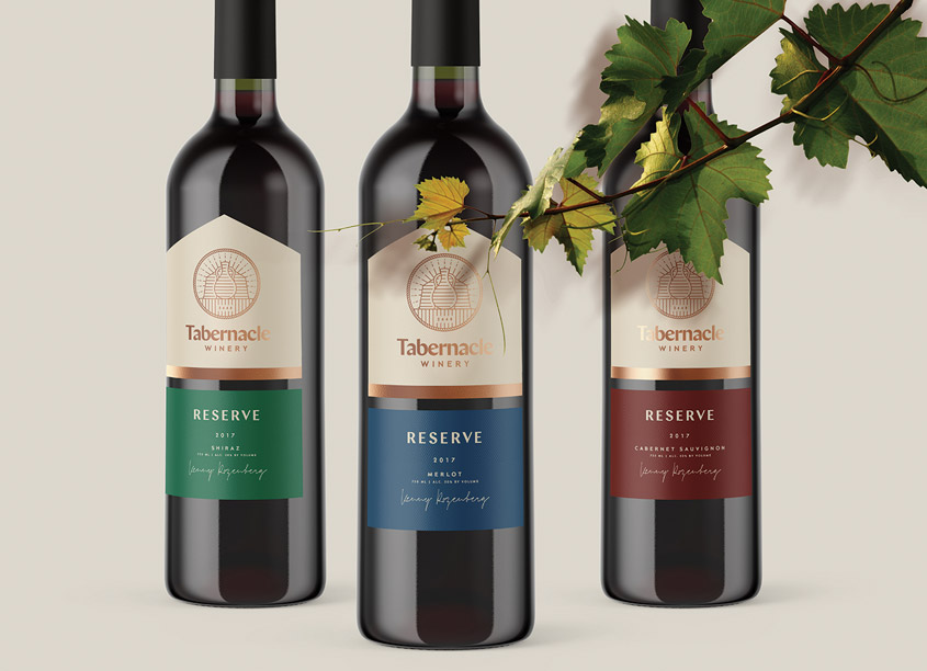 Tabernacle Reserve Label Design by GCNY Marketing