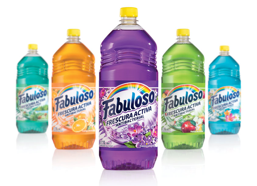 Fabuloso (Latin America) Package Design by Johnson And McGreevy, Inc. (JAM)