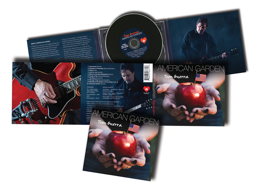 American Garden CD Packaging by John Kallio Graphic Design