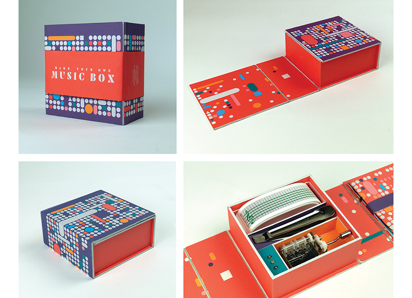 Drexel University, Westphal College of Media Arts & Design, Grap Make Your Own Music Box
