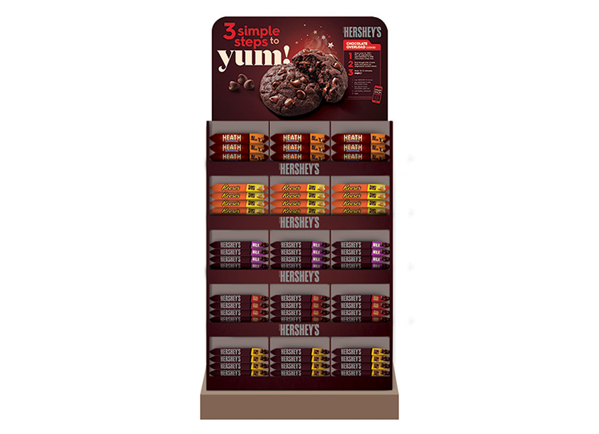 Hershey’s Baking Chips Point-of-Sale by Smith Design