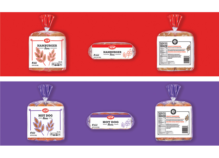 IGA Proprietary Packaging Redesign by Porchlight