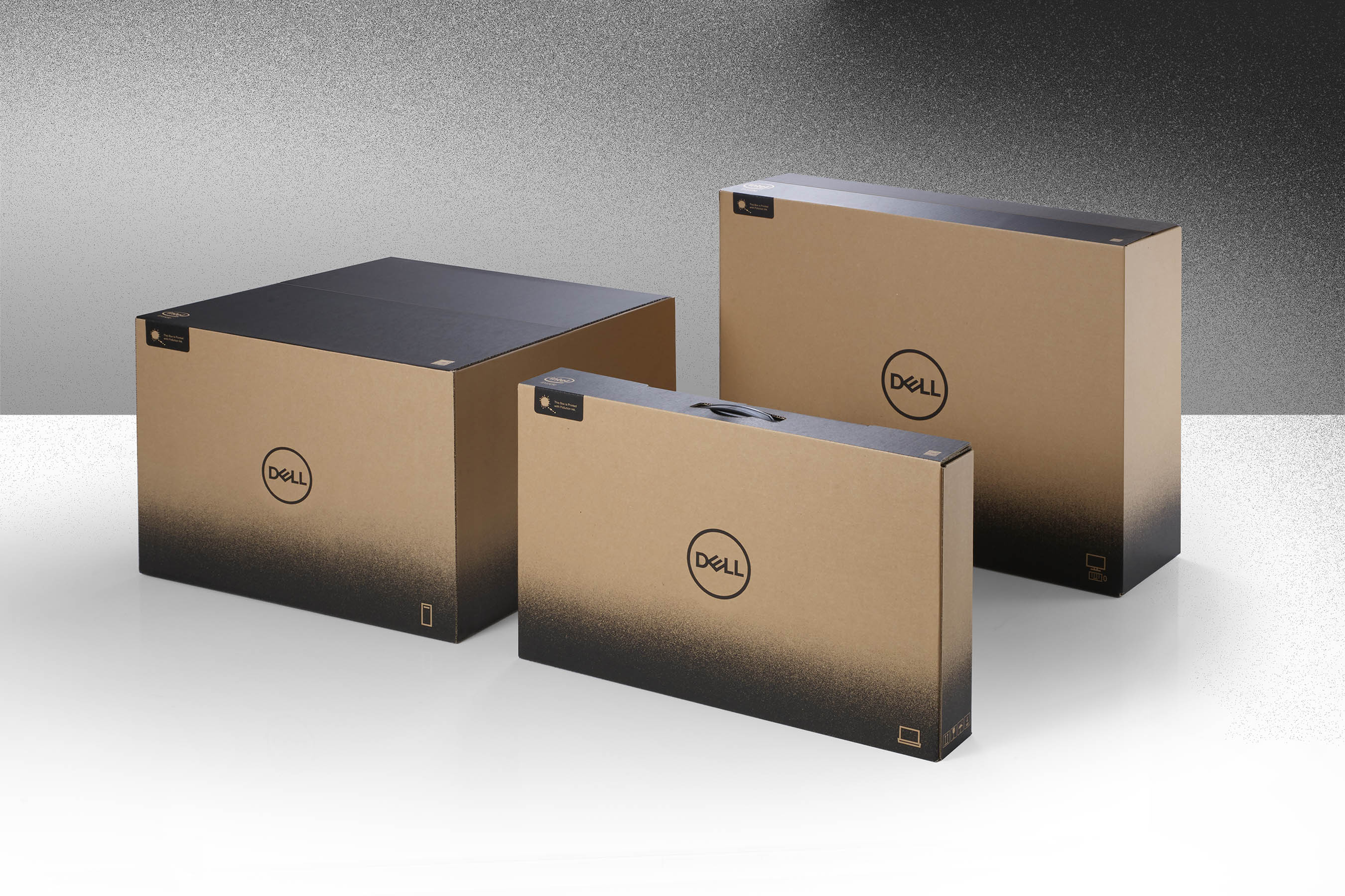 Dell Pollution Ink Packaging by Dell Technologies, Experience Innovation Group