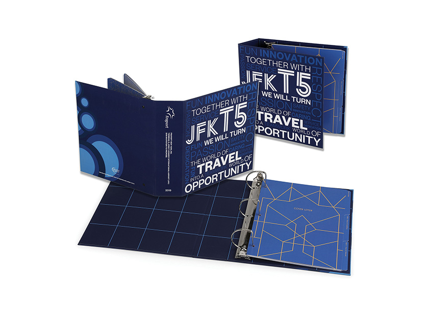 JFK T5 Fraport New York 2019 RFP by Integrated Printing & Graphics