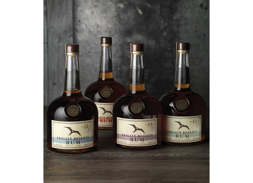 Frigate Reserve Rum by CF Napa Brand Design