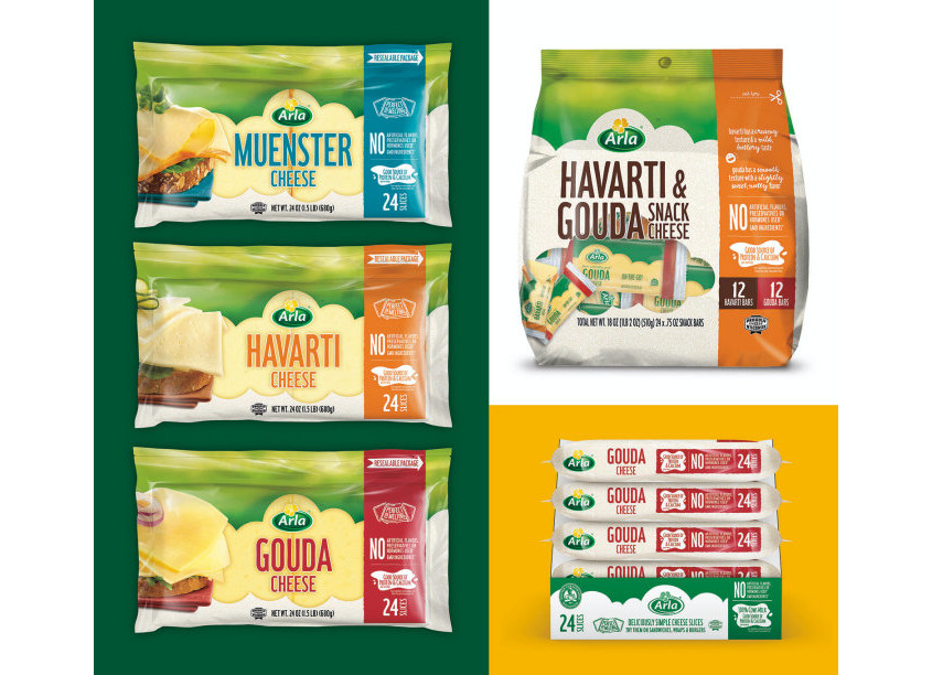 One Flight Up Design & Innovation Arla Cheese Club-Store Packaging Redesign