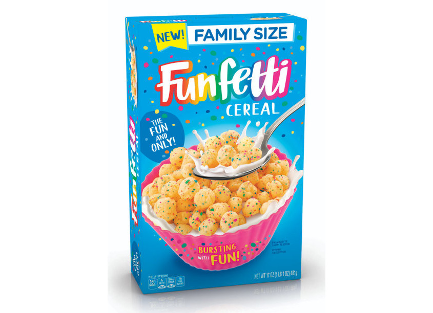 Funfetti Cereal by One Flight Up Design & Innovation