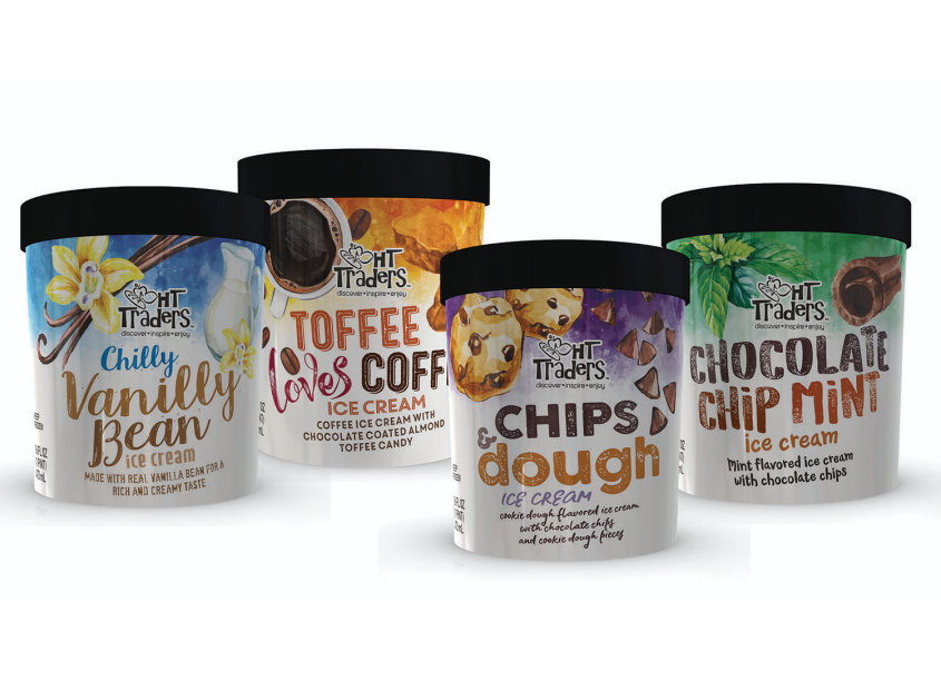 HT Traders Pint Ice Cream by Harris Teeter & Daymon Creative Services