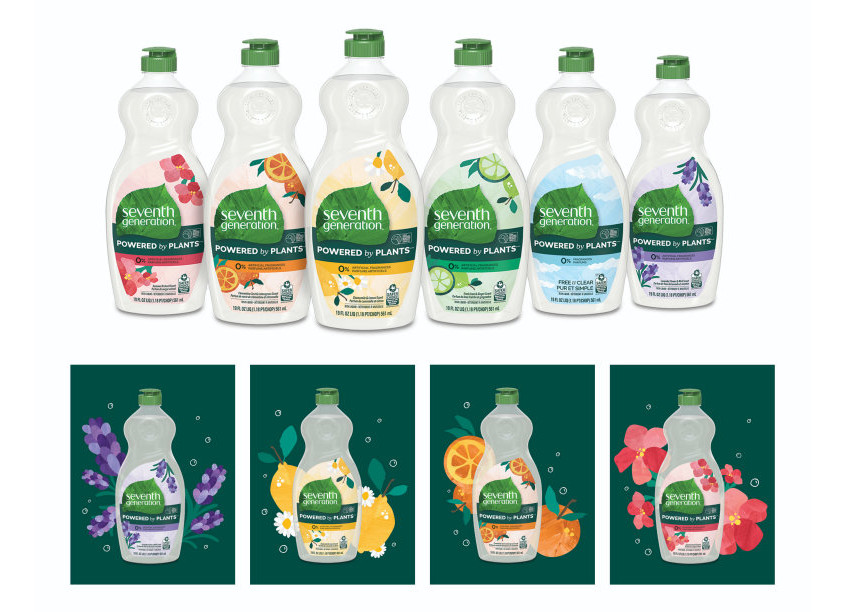 Hand Dish Soap Redesign by Seventh Generation