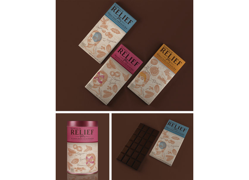 Elements of Relief Soothing Dark Chocolate by Kutztown University