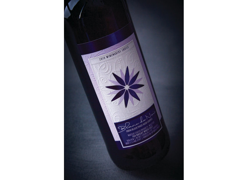 Blanco de Noir Wine Label by BrandDirections
