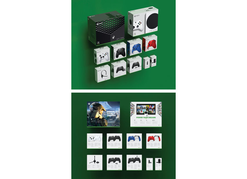 Xbox Hardware Package System by Ten Gun Design