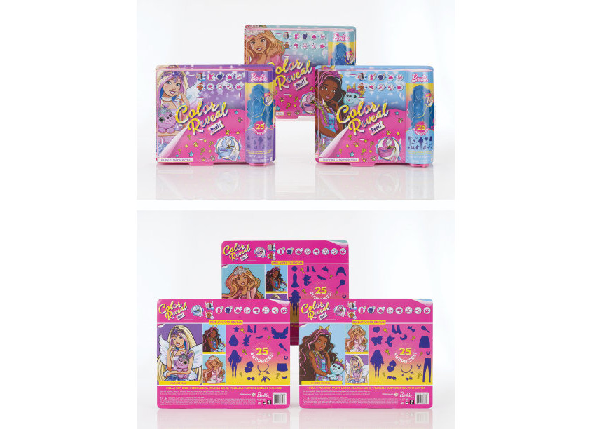 Mattel, Inc. Barbie® Color Reveal™ Peel! Doll Assortment