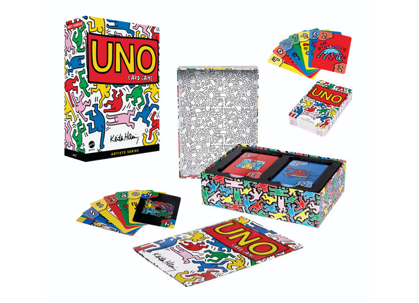 UNO® KEITH HARING Graphics & Package by Mattel, Inc.
