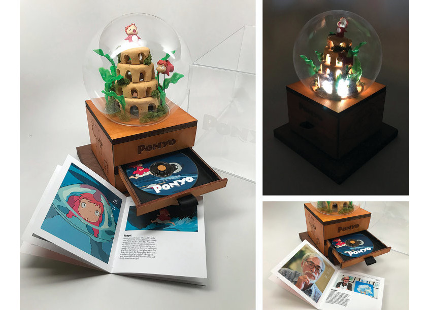 Ponyo DVD Package by Savannah College of Art and Design (SCAD)
