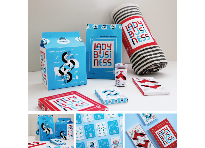Lady Business Packaging by Savannah College of Art and Design (SCAD)