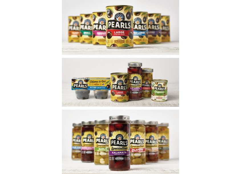 Musco Family Olive Co. Pearls Olives Package and Brand Redesign