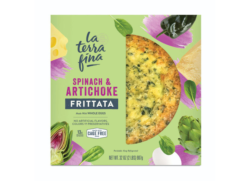 LTF Spinach and Artichoke Frittata by The Creative Pack