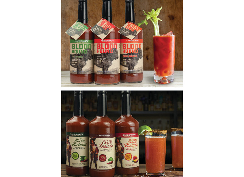 Zamorano’s Bloody Mary Mix Packaging by One Zero Charlie