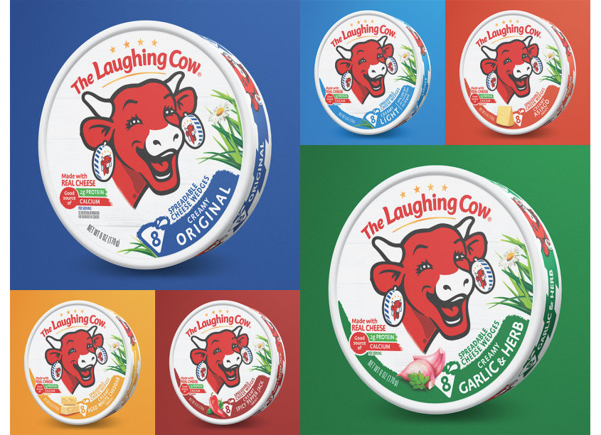 The Laughing Cow Rebrand by Team Creatif USA