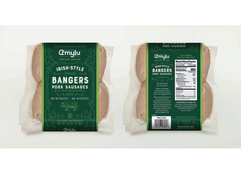 Amylu Heritage Sausages - Irish Bangers by Stacy Karzen LLC