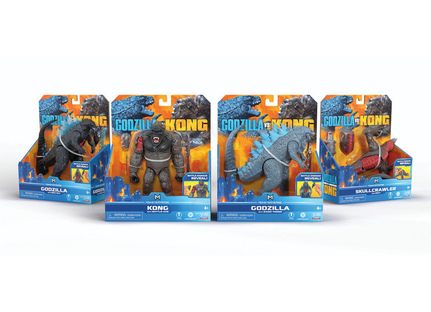 Godzilla vs. Kong Packaging by McHale Design