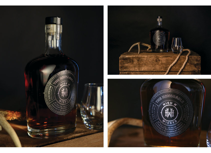 High N’ Wicked Straight Bourbon Whiskey by Watermark Design