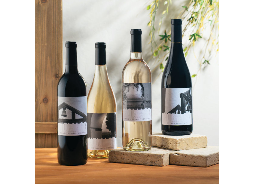 TRYBE Creative Homage Cellars Package Design