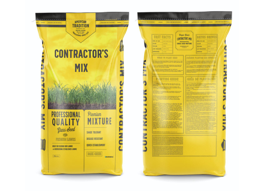 Contractor’s Mix Professional Grass Seed by Barenbrug USA
