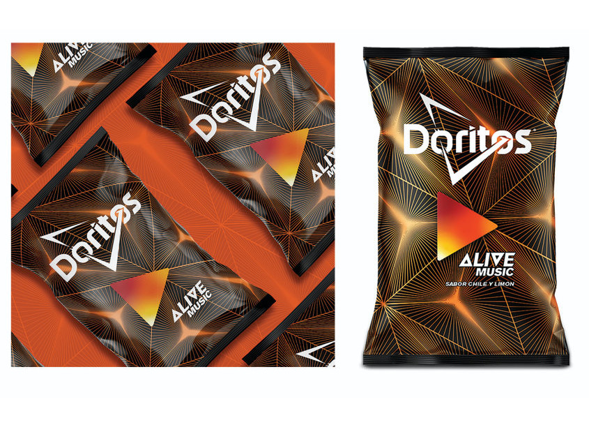 PepsiCo Design Latin America Doritos Alive Packaging