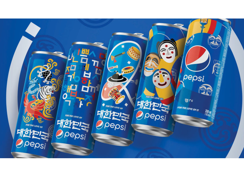 PepsiCo Design & Innovation Pepsi Culture Can Series - Korea