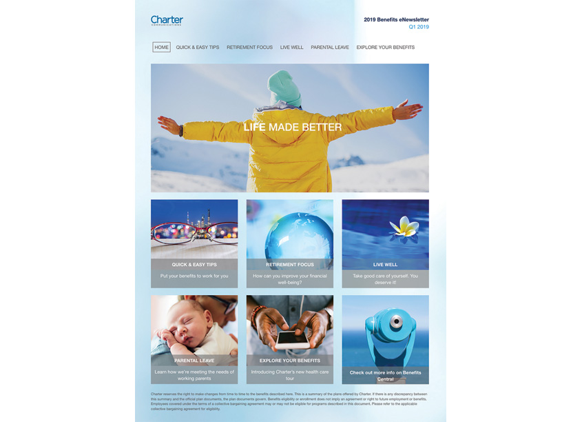 Charter Benefits eNewsletter | Winter 2019 by Alight Solutions