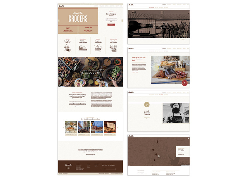 Goode Company Website by Principle & KUDOS Design Collaboratory