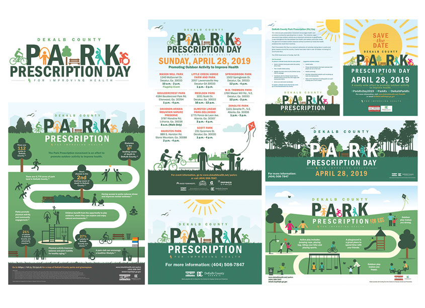 DeKalb County Park Prescription Day by QJS Design