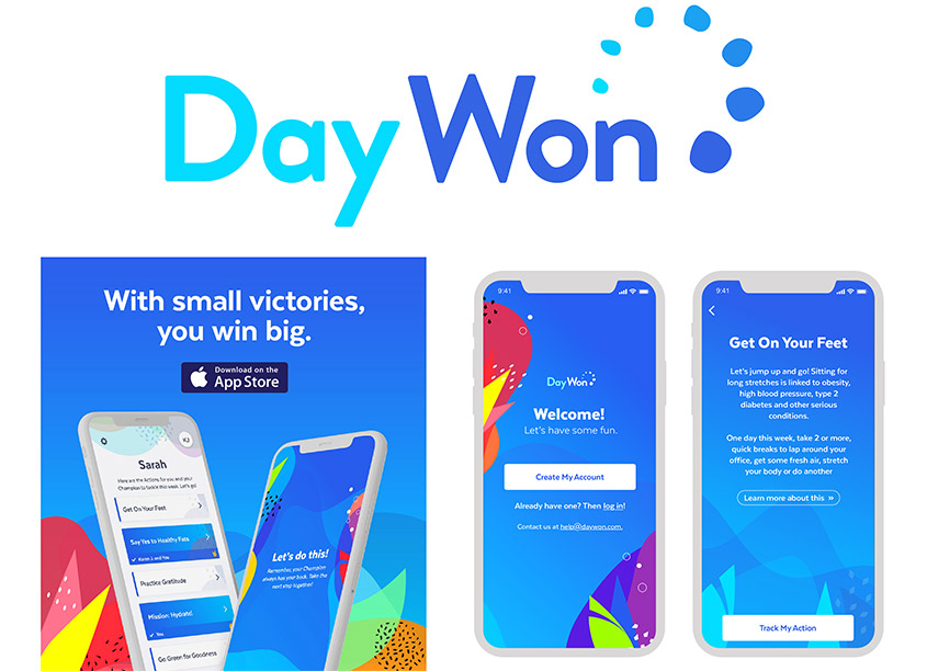 Day Won App by Ciampa Creative