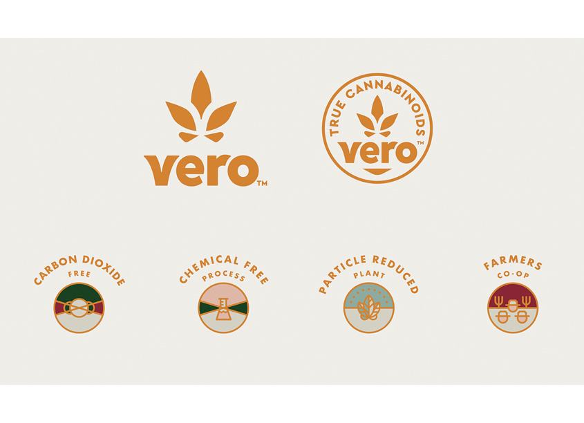 Vero Logo, Submark and Icons by BexBrands