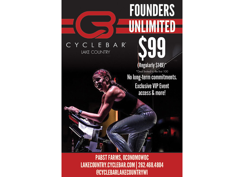 CycleBar Lake Country Advertising by Best Version Media