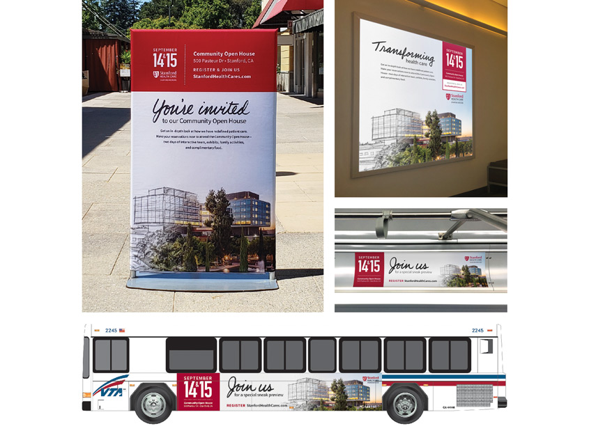 New Stanford Hospital: Community Open House Campaign by Stanford Health Care