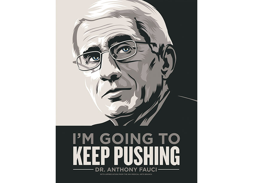 NIH Dr. Fauci Appreciation Print by National Institutes of Health (NIH) Medical Arts