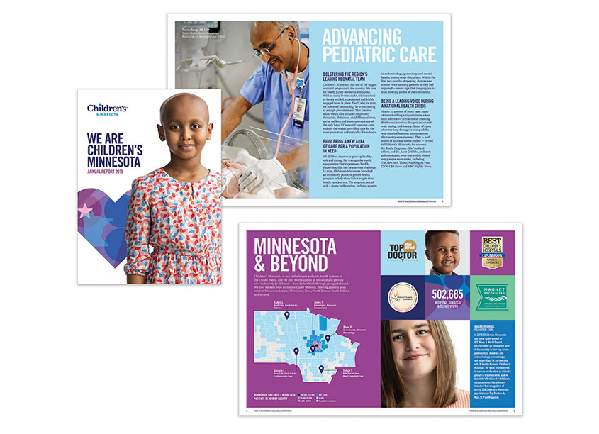 Children’s Minnesota Annual Report 2019 by Franke+Fiorella