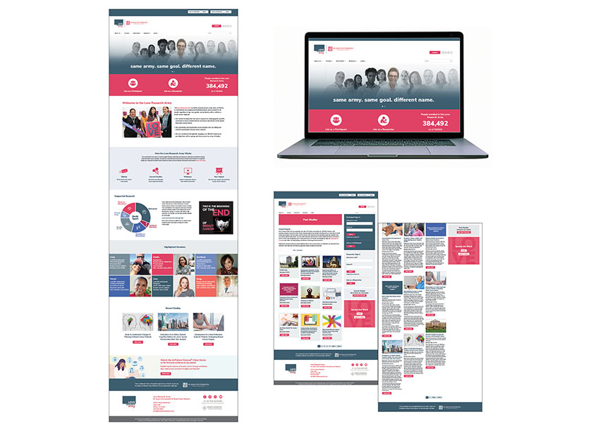 Lentini Design & Marketing, Inc. Website UI Redesign