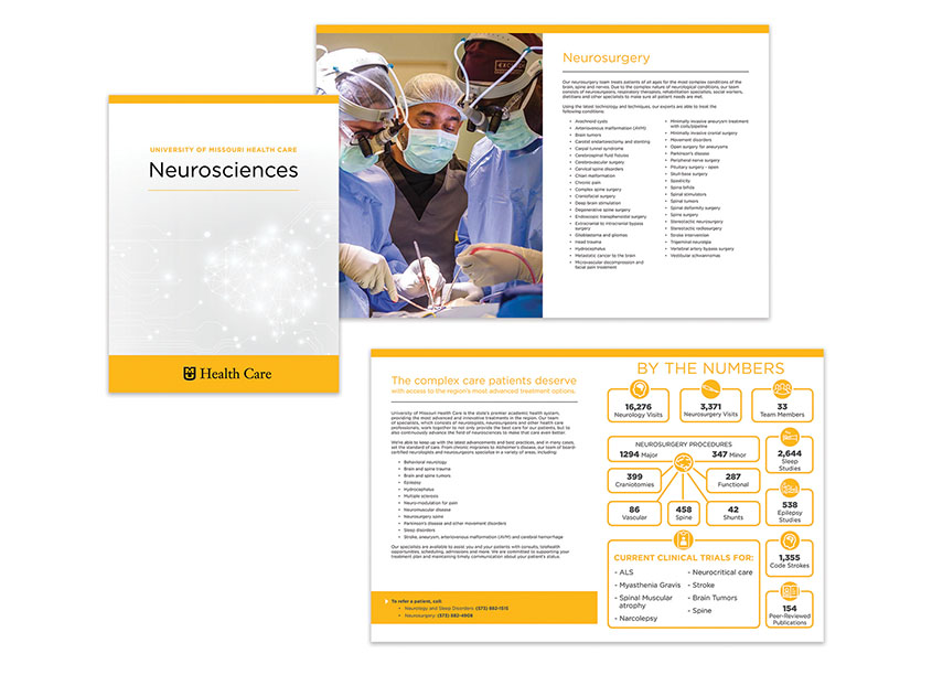 Neurosciences Referring Provider Booklet by MU Health Care
