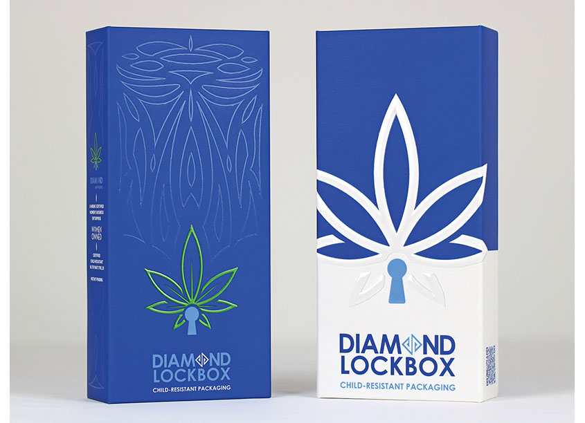 Diamond Lockbox™ Certified Child-Resistant (CR) Packaging by Diamond Packaging