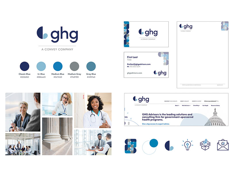 GHG Advisors Brand Identity by Pareto Intelligence