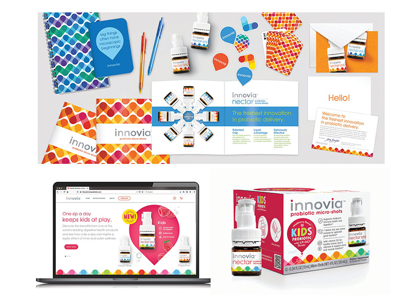 Innovia Kids Line, Launch Kit & Web Design by Truly Creative